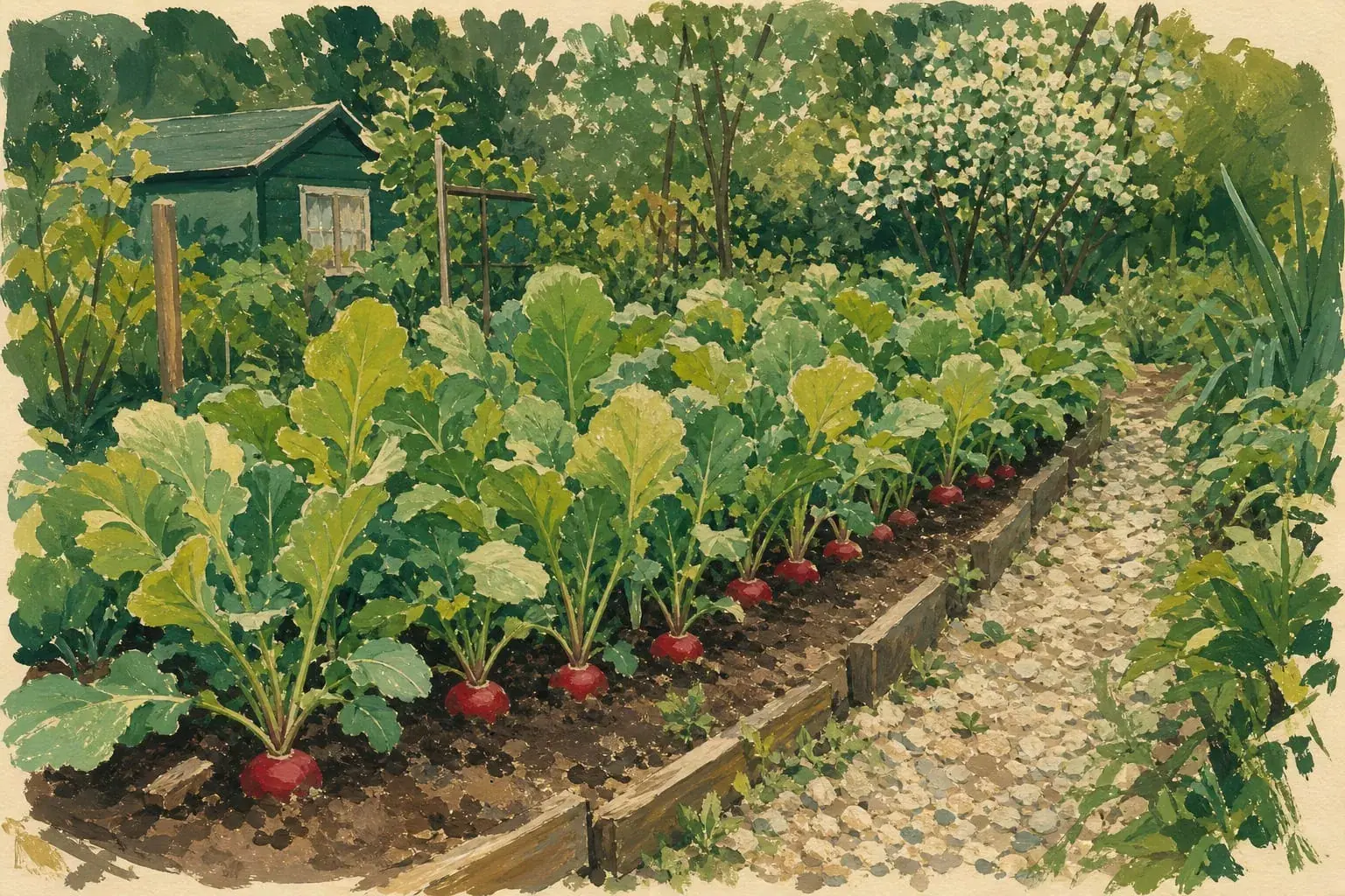 Rzodkiewka ogrodowa
