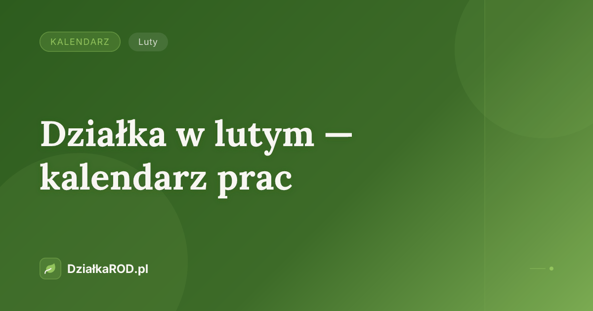 Kalendarz — luty